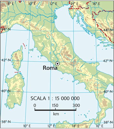 Intuizione Nuovo Anno Lunare Strato Cartina Italia Con Scala Numerica