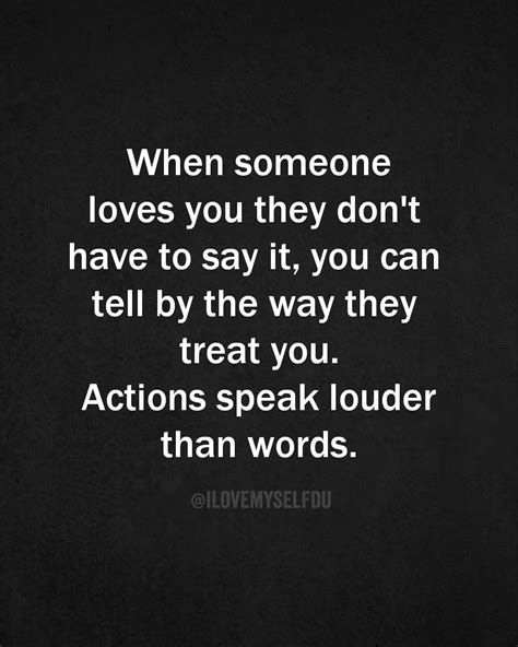 Actions speak louder than words | Actions speak louder than words quotes, Actions speak louder 