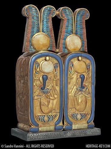 The Cartouche Cosmetic Box From King Tuts Tomb Click Here Flickr