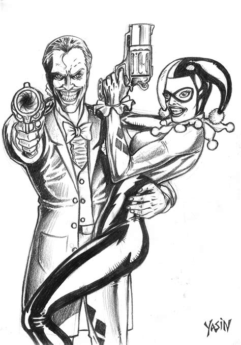 Joker And Harley Quinn By Yasinyayli On Deviantart