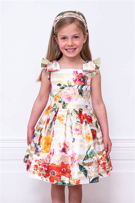Little Miss Sunshine Stylish Toddler Girl Spring Dresses