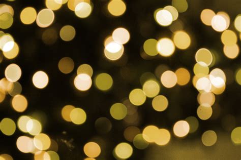 Soft Focus Gold Christmas Lights Texture Picture Free Photograph