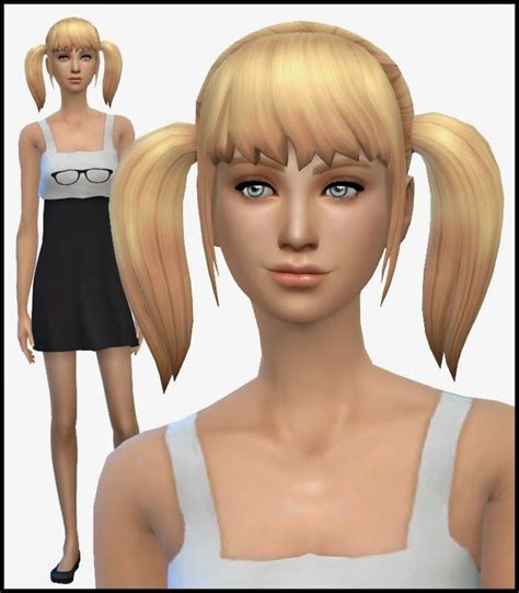 My Sims 4 Blog 101114 Head Shapes Body Shapes Medium Hair Styles