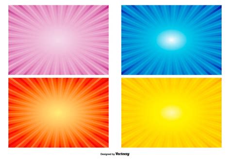 Colorful Radiant Sunburst Backgrounds Vector Choose From Thousands Of