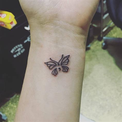 Finding Hope — Got My First Ever Tattoo Semicolon Butterfly