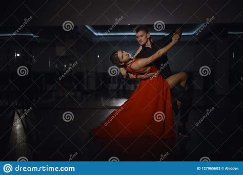 Beautiful Passionate Dancers Dancing Stock Image Image Of Female Male