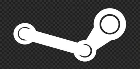 Steam White Icon Sign Logo Png Citypng