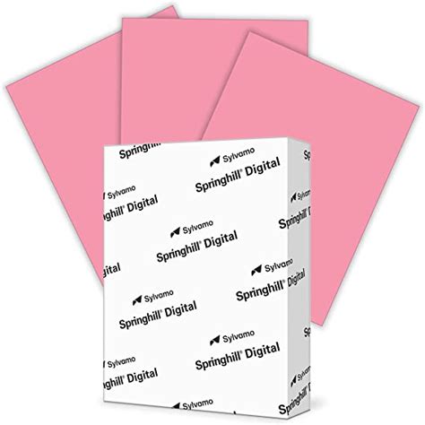 Springhill Colored Paper Cardstock Paper Cherry Paper 110lb 199 Gsm