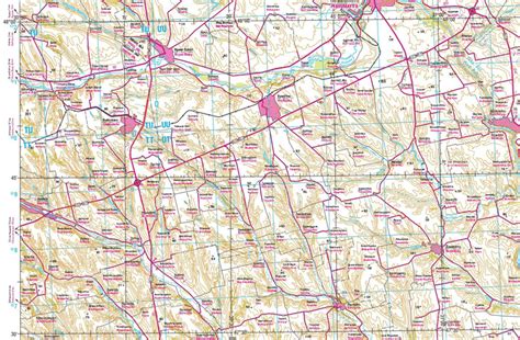 a part of the 1 250 000 scale topographic map job download scientific diagram
