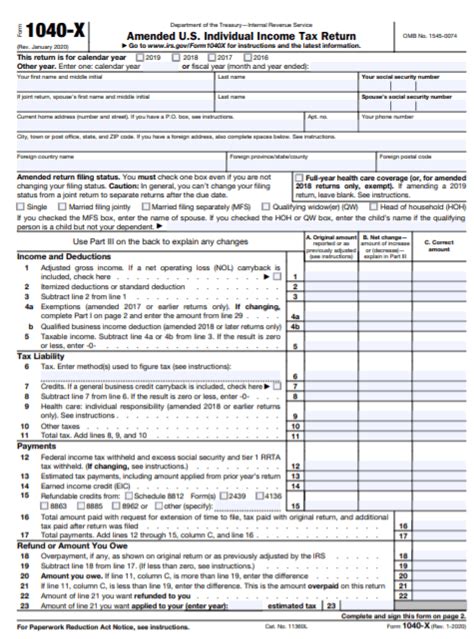 Wheres My Amended Return Easy Ways To File Form 1040x The Handy