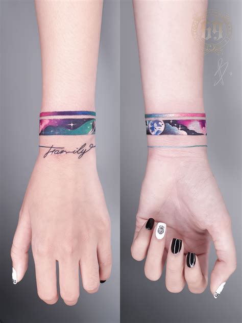 Color Tattoo From B9 Studio Tatuaggi Bracciale Tatuaggi Gattino