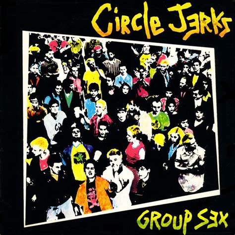 circle jerks group sex lp pink w white and yellow splatter vinyl
