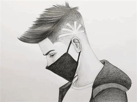 How to draw a beautiful Boy | Boy face pencil sketch