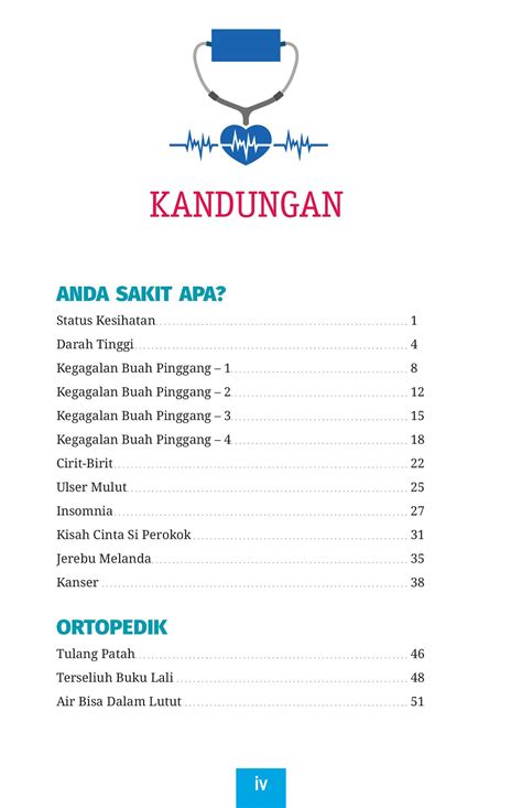 It provides medical attention to the general public in the township. Blog Buku Galeri Ilmu : 2020/02