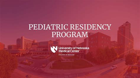 Unmc Department Of Pediatrics Residency Program Youtube