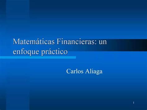 Ppt Matem Ticas Financieras Un Enfoque Pr Ctico Powerpoint Presentation Id