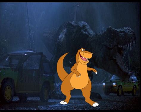 Rex E Il Tirannosauro Di Jurassic Park Were Back A Dinosaurs Story