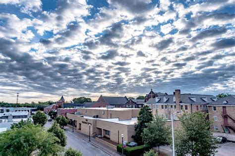 Rock Hill South Carolina Downtown In The Morning Stock Photo Image Of