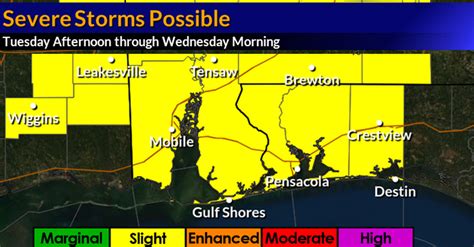 First Severe Storms Of 2023 Possible On Tuesday