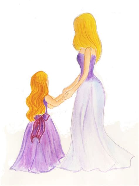 Mother And Daughter Drawing Free Download On Clipartmag