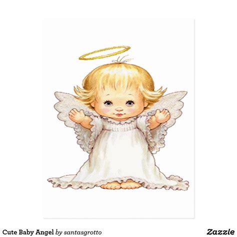 Cute Baby Angel Postcard Baby Angel Cute Babies Cute