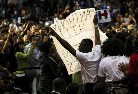 Black Lives Matter Protesters Attempt To Interrupt Clinton Speech In