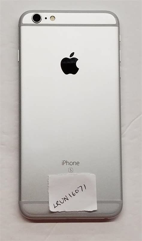Apple Iphone 6s Plus Verizon A1687 Silver 64 Gb