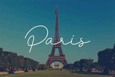 Paris Font Download Free Modern Fonts