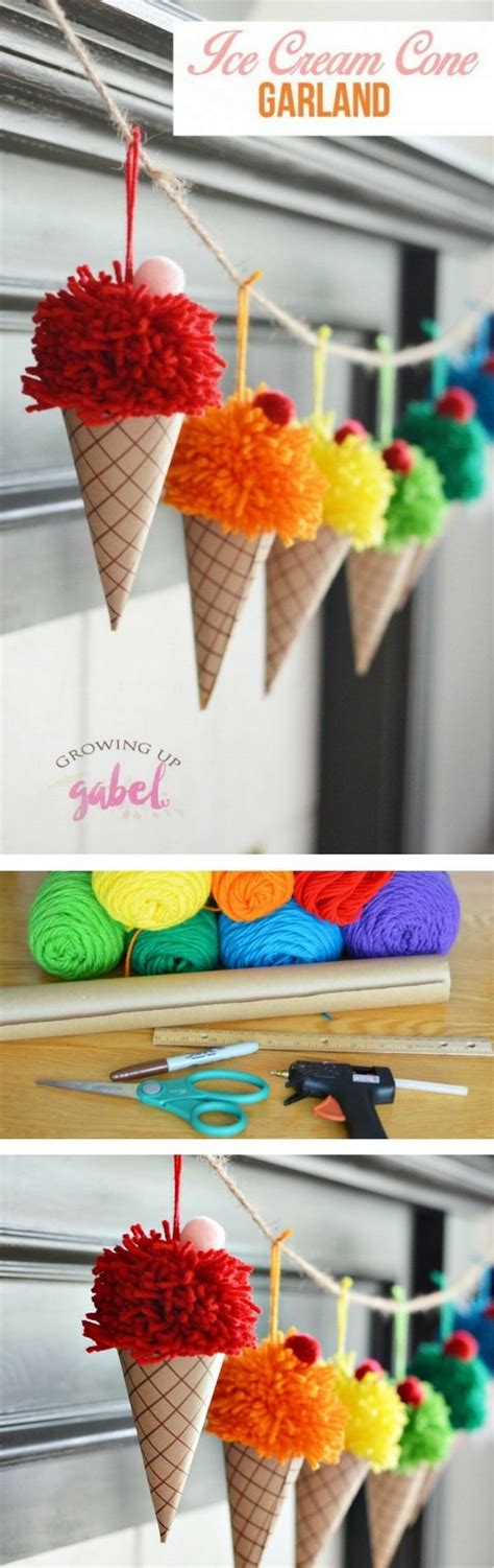 We've got the scoop on ice cream sundae bar ideas that include homemade sundae cups, magical menus and even homemade ice cream that you'll love. Check out the tutorial on how to make a DIY ice cream cone ...