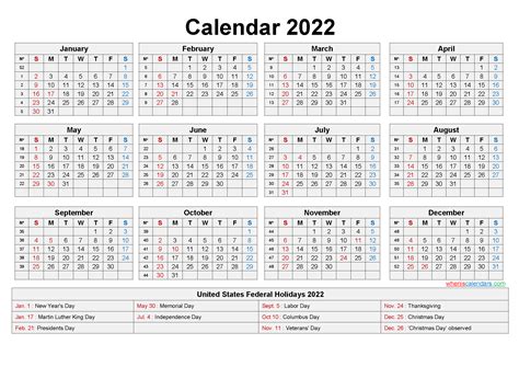 2022 Calendar Printable One Page Printable 2021 Calendar With Week