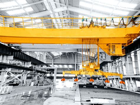 Slab And Billet Handling Electromagnetic Cranes Kino Cranes