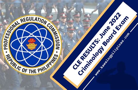 Cle Results June Criminology Board Exam List Of Passers Kawal