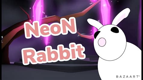 Adopt Me Making Neon Rabbit Youtube
