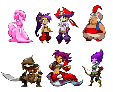 That's the entire main campaign of shantae: Shantae: Half-Genie Hero Character Art