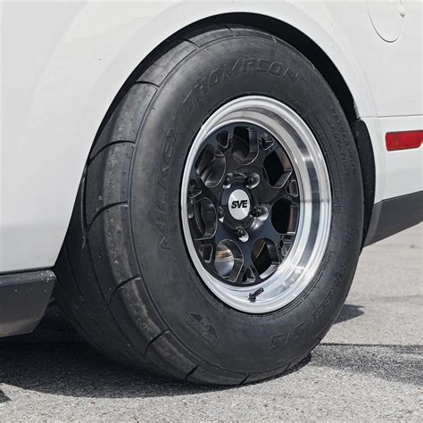 Mustang Sve Drag Comp Wheel 15x10 Gloss Black 05 14