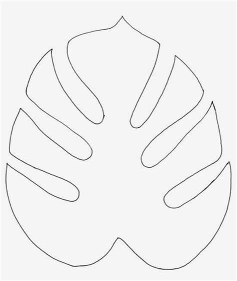 Either attach to a stick to put in a vase or use it to decorate a space! Best 11 Palm Tree Leaf Template Printable - SkillOfKing.Com | Leaf template, Leaf template ...