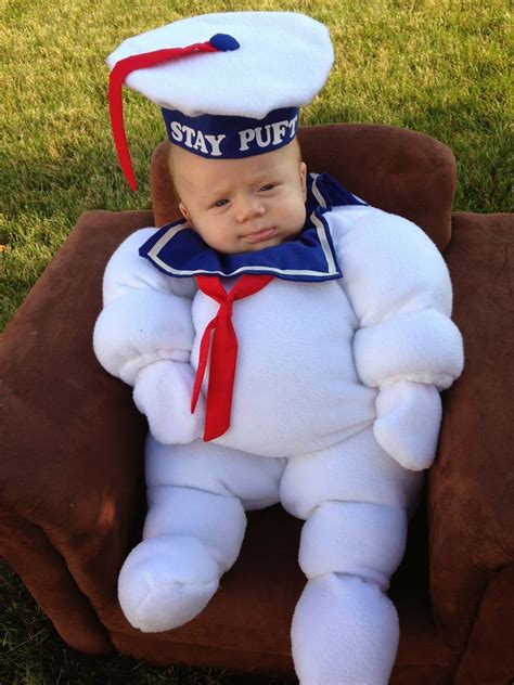 Handmade Infant Staypuft Marshmallow Man Costume Cute Kids Halloween