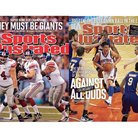These Are The Two Most Recent Covers Of Sports Illustrated