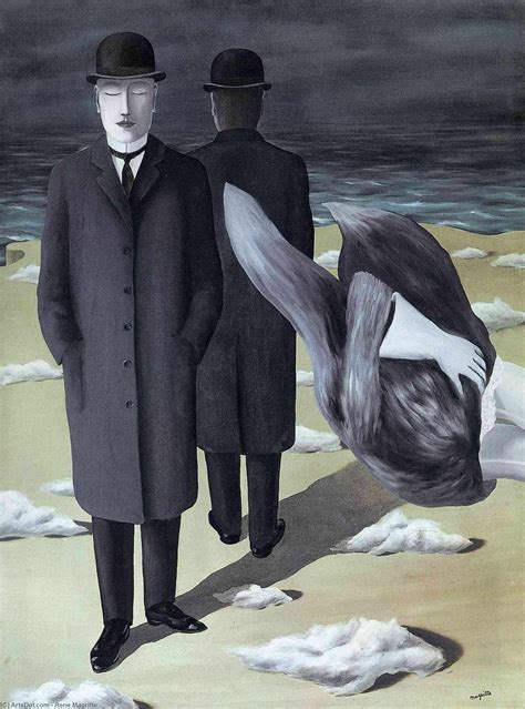 The Meaning Of Night Oil On Canvas By Rene Magritte 1898 1967 Belgium