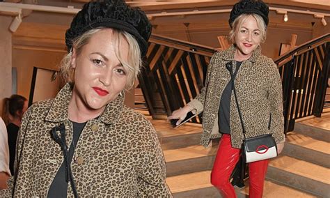 Jaime Winstone Puts On A Colourful Display In London Daily Mail Online