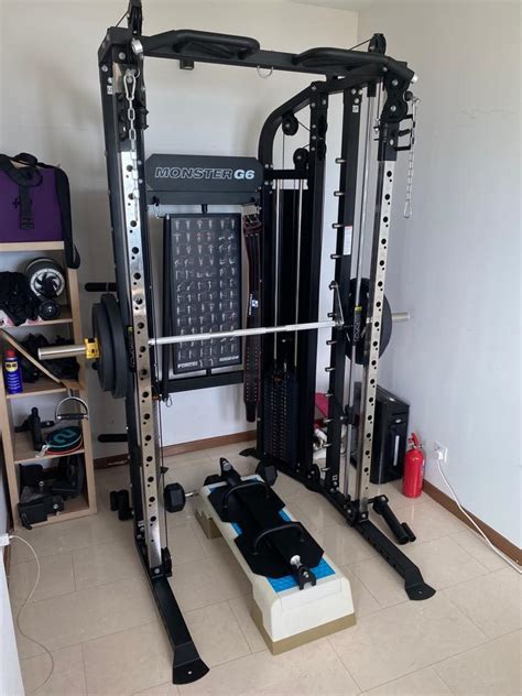Monster G6 Power Rack Functional Trainer And Smith Machine Combo Sports