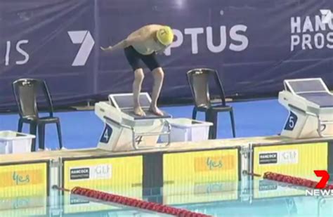 99 Year Old Swimmer Smashes The 50m Freestyle World Record In Australia
