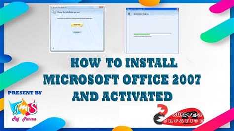 How To Install Ms Office 2007 Youtube