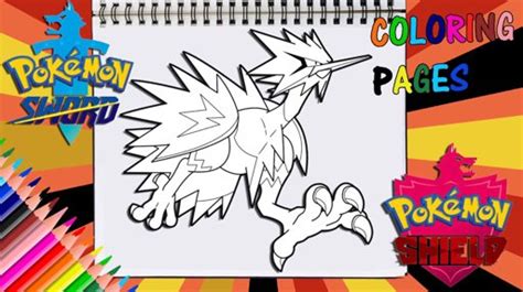 Pokemon Sword And Shield Regieleki Coloring Page🖍 Pokémon Sword And
