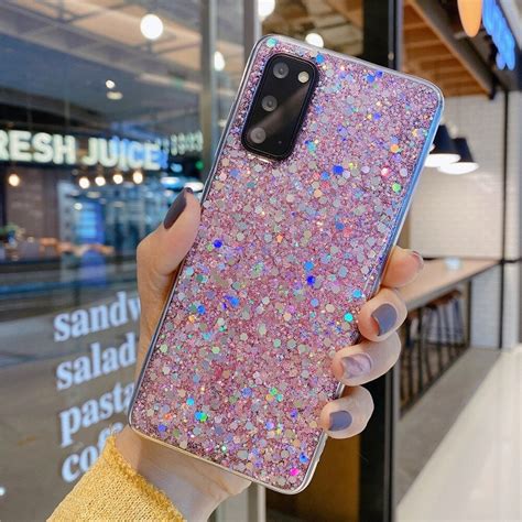Bling Glitter Sequins Phone Case For Samsung S21 20 Fe Ultra Etsy Uk
