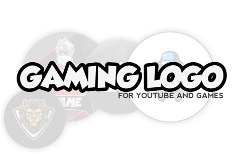 Create Gaming Logo For Youtube By Saimahmad78 Fiverr