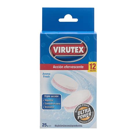 Pastilla Desinfectante Para Tanque De Inodoro 12 Unidades Somos Virutex