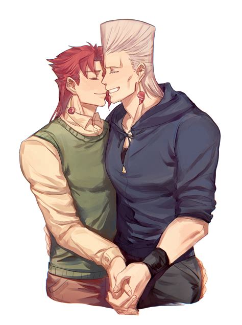 Kakyoin Noriaki And Jean Pierre Polnareff Jojo No Kimyou Na Bouken And 1 More Drawn By