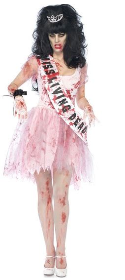 Miss Living Dead Queen Halloween Costumes Zombie Prom Queen Costume Costume Sexy Halloween