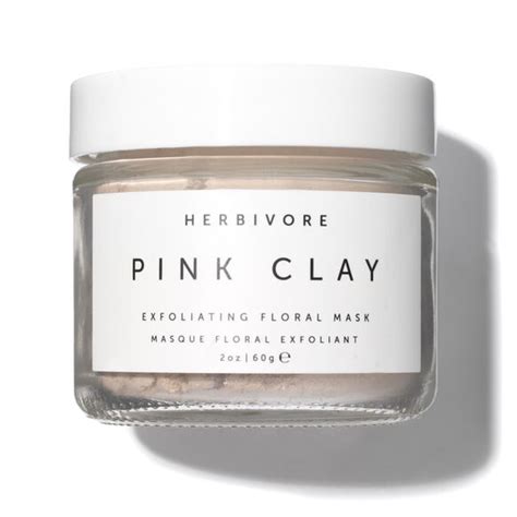 Herbivore Pink Clay Exfoliating Mask Space Nk